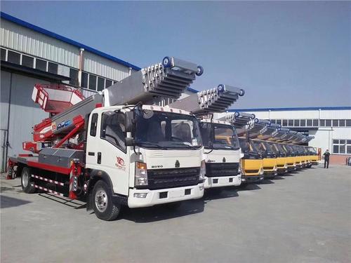 东风天锦38米云梯搬运车
