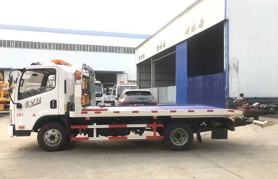 解放虎V蓝牌清障车