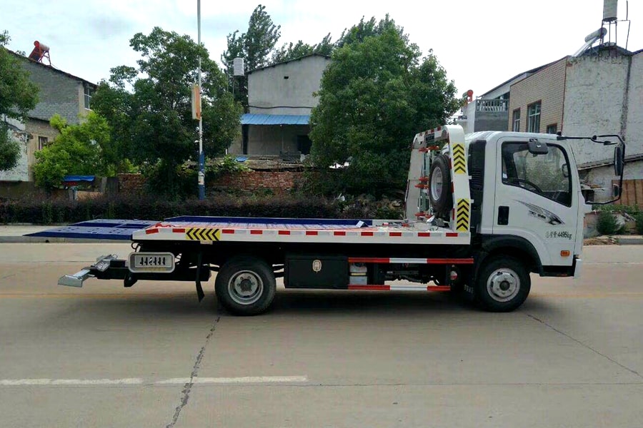 重汽王牌蓝牌清障车